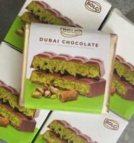 Bolci Dubai Schokolade - Pistazien und Kadayif - 100g - 1
