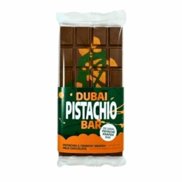 Dubai Schokolade - Pistachio Knafeh Vollmilch - Viral Dubai Bar Geruba Chocolade - 1