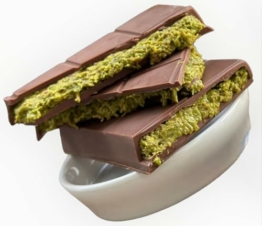 Gulluoglu Dubai Schokoladen Kunafeh (Das Original), Dubai Schokoladen Kadaif, Dubai Schokoladen Baklava, 200 g (Packung mit 1) (200 g (Packung mit 1), Dubai Milchschokolade Kunafa Pistazie) - 1