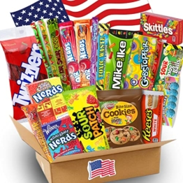 JUMBO USA Süßigkeiten Box | USA Import | 21 verschiedene Leckereien | Perfekte Geschenkidee | Box voller TOP Bestseller | 21-teilige Box | USA Sweets - 1
