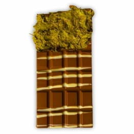 Premium Handgemachte XXL Dubai Schokolade 220g – Dubai Milchschokolade Original Schokolade mit Pistazien und Engelshaar Teigfäden Kadayif Pistaziencreme - 1